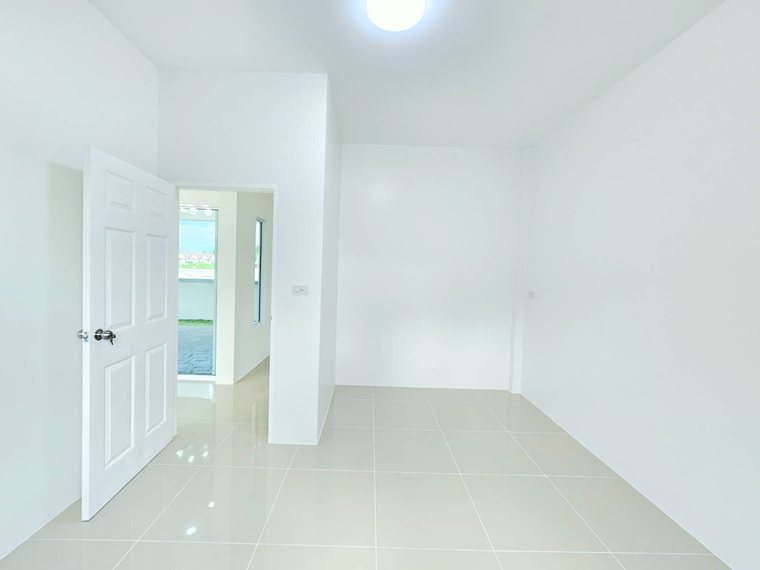 ห้องนอนบ้านเดี่ยว โครงการบ้านหนองเต่าคำ